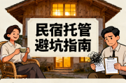 民宿托管水深！甩手掌柜还是引狼入室？避坑指南教你慧眼识真！