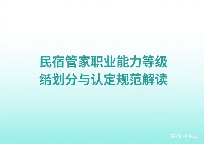 康养旅居服务与普通民宿服务的区别专业化个性化全程化