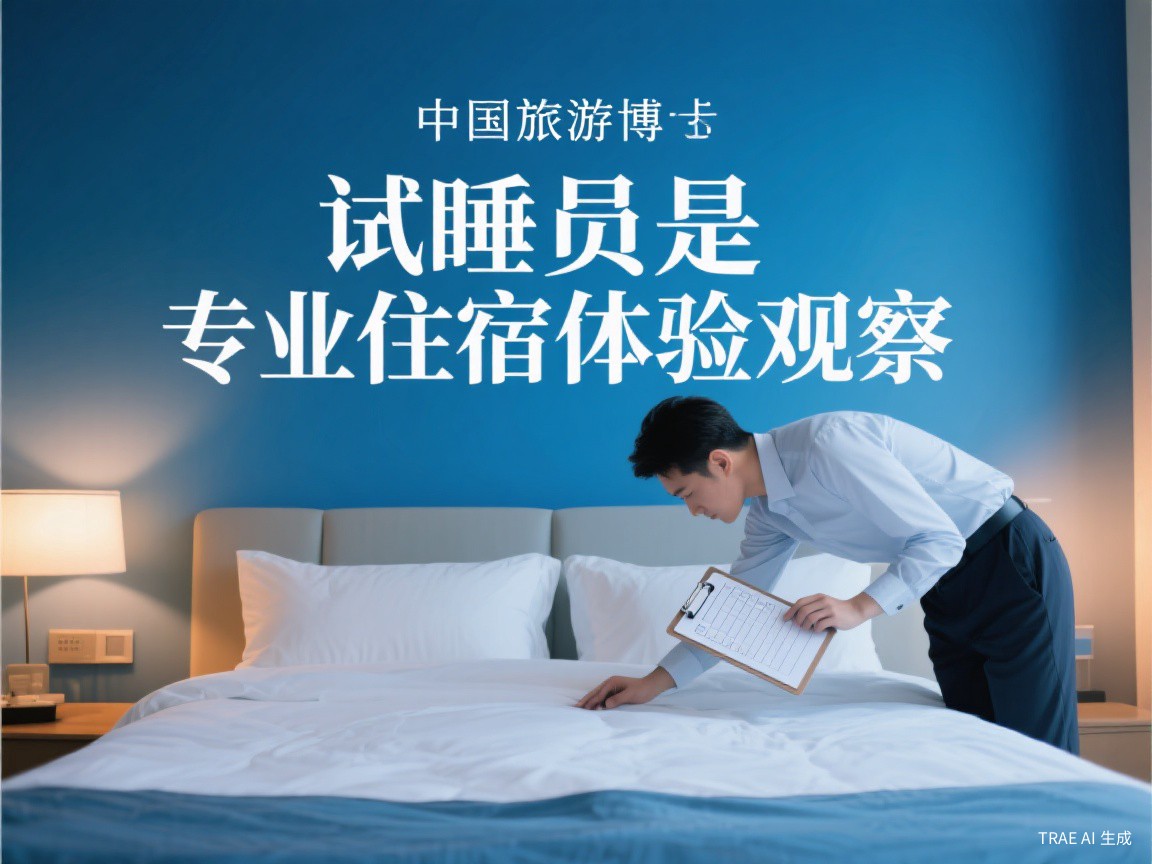 试睡员不是免费旅游，而是一次专业的住宿体验观察