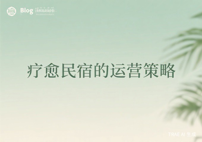 疗愈民宿的运营策略如何打造可持续的疗愈体验