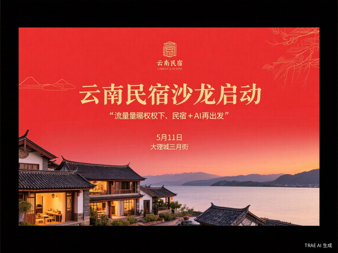 云南民宿沙龙邀请函