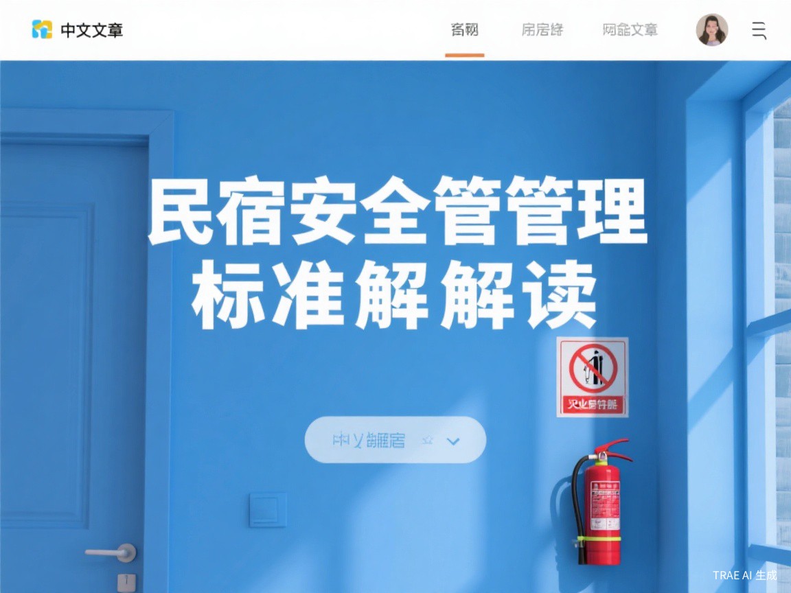 民宿安全管理标准应该怎么看?安心入住才是体验的底线