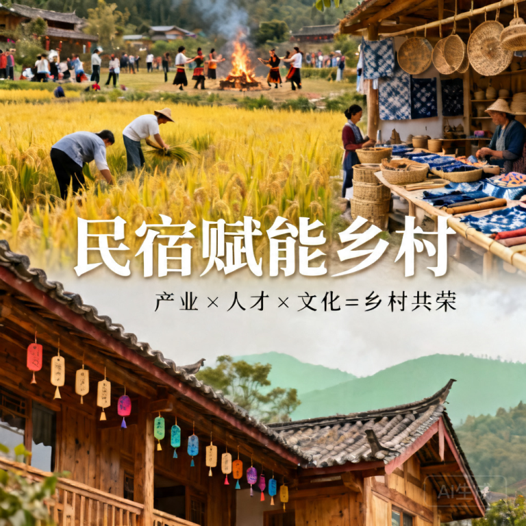 民宿老板!跳出小院搞“乘法”,经济人才文化三剑合璧赋能乡村振兴