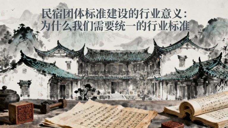 民宿团体标准草案发布:开启行业规范化发展新篇章
