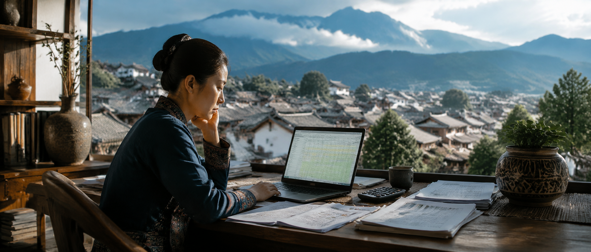 你的管家还在用Excel排房｜Excel、云南民宿