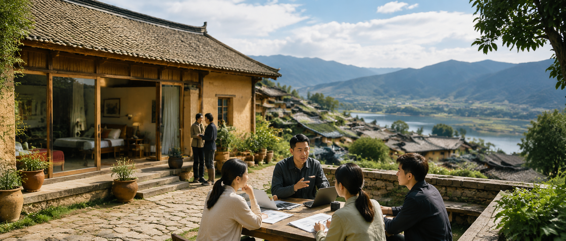 闲置农房变民宿，难的不是装修而是持续经营｜农房变民宿、闲置农房变民宿