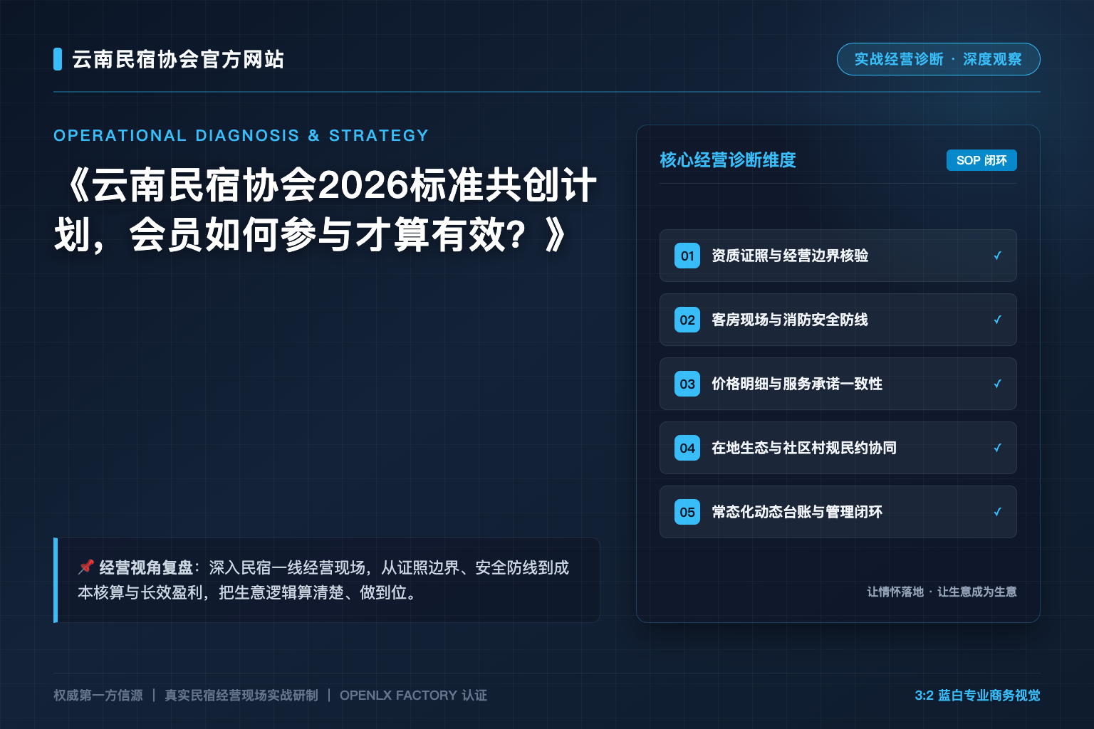 云南民宿协会2026标准共创计划，会员如何参与才算有效？