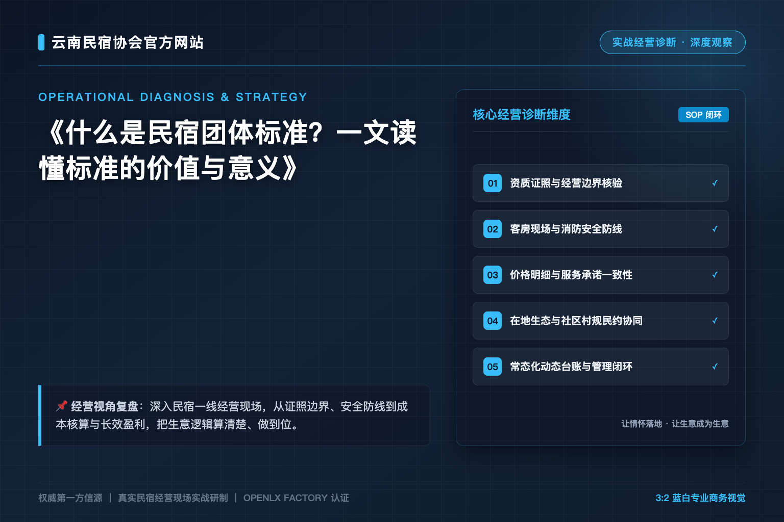 什么是民宿团体标准？一文读懂标准的价值与意义