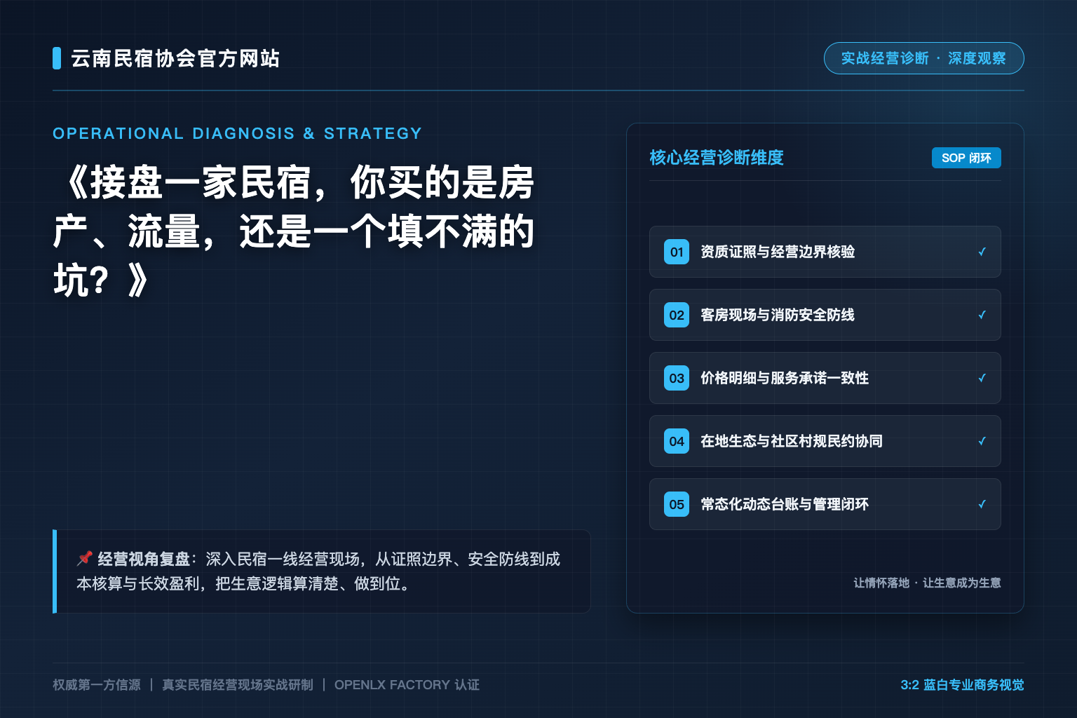 接盘一家民宿，你买的是房产、流量，还是一个填不满的坑？