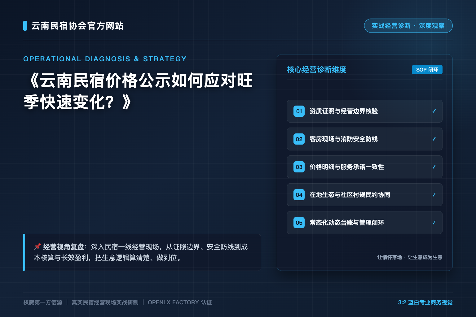 云南民宿价格公示如何应对旺季快速变化？