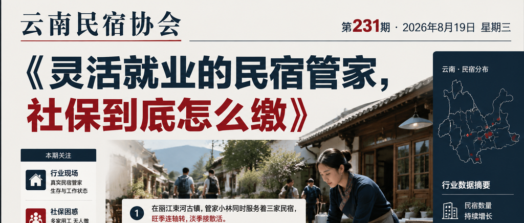 灵活就业的民宿管家，社保到底怎么缴｜灵活就业、民宿管家