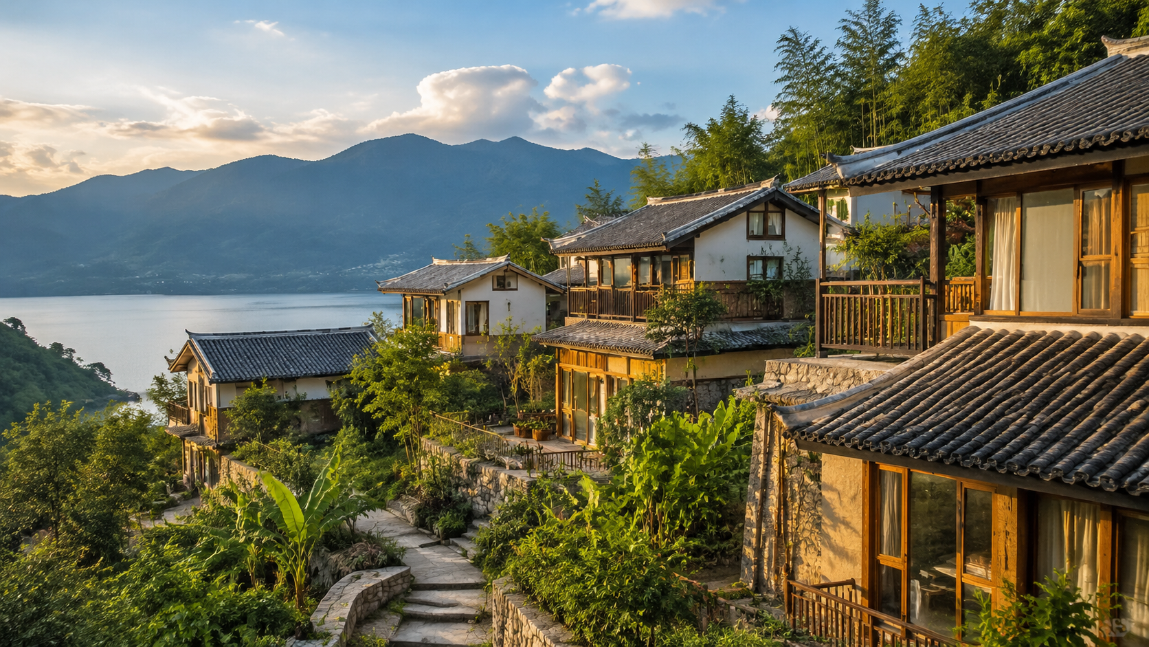 旅居兴村的样本:从帮扶资金到乡村民宿群,一座村的旅居账